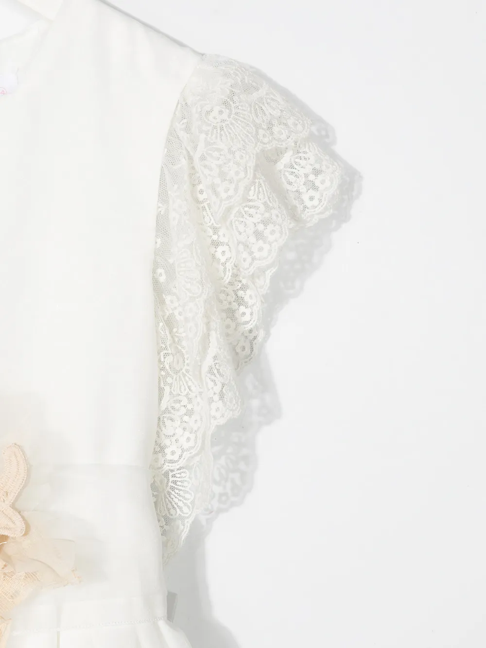 фото Mimilù платье а-силуэта с цветочной аппликацией