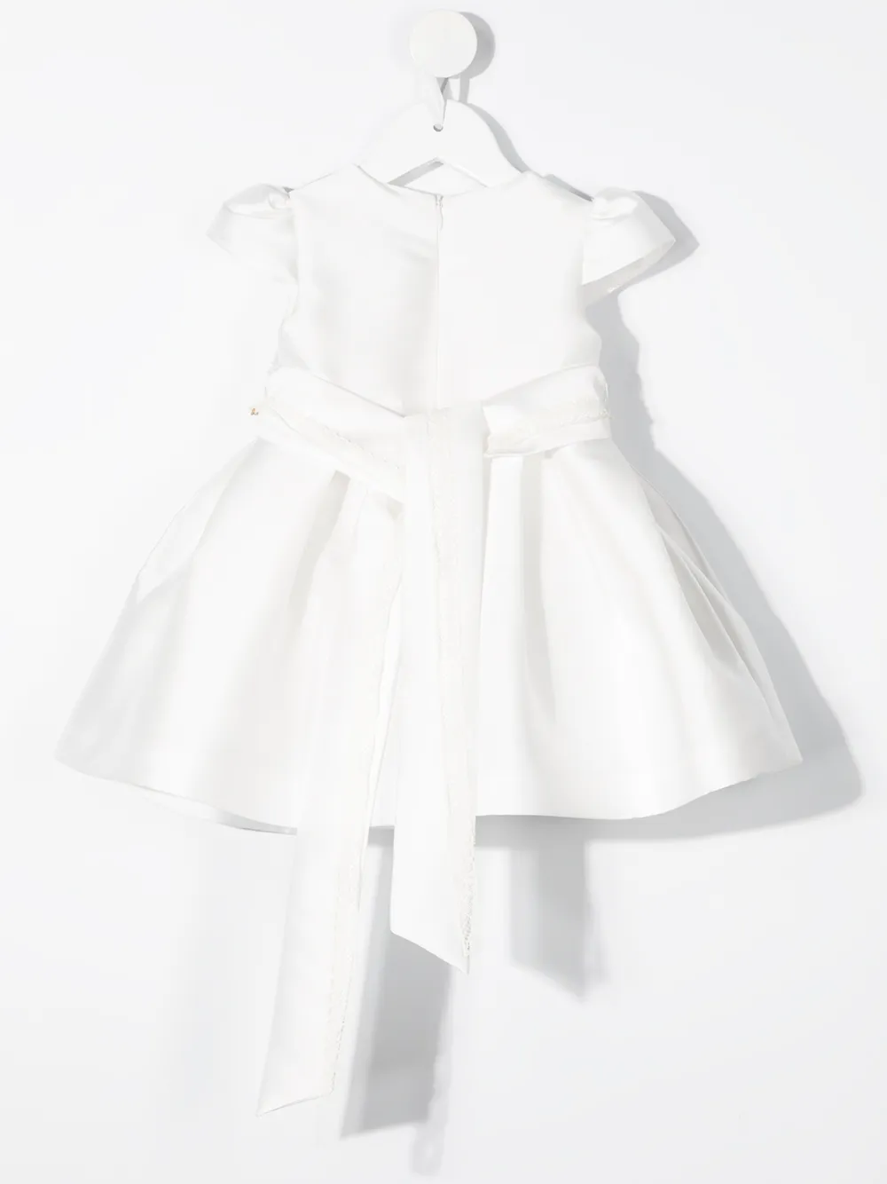 фото Mimilù расклешенное платье с цветочной аппликацией