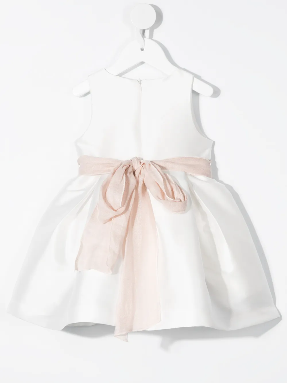 фото Mimilù расклешенное платье с цветочной аппликацией