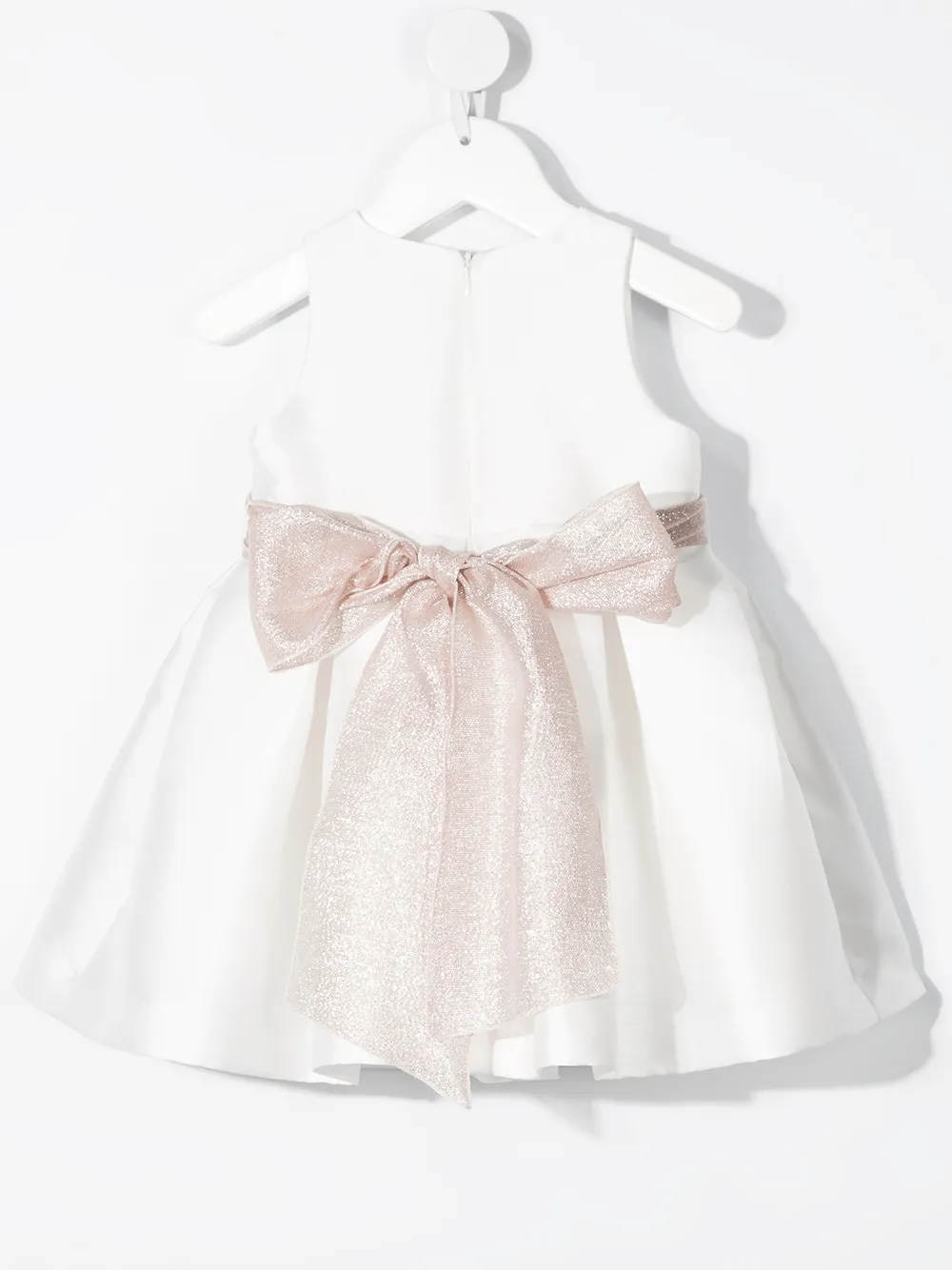 фото Mimilù расклешенное платье с цветочной аппликацией