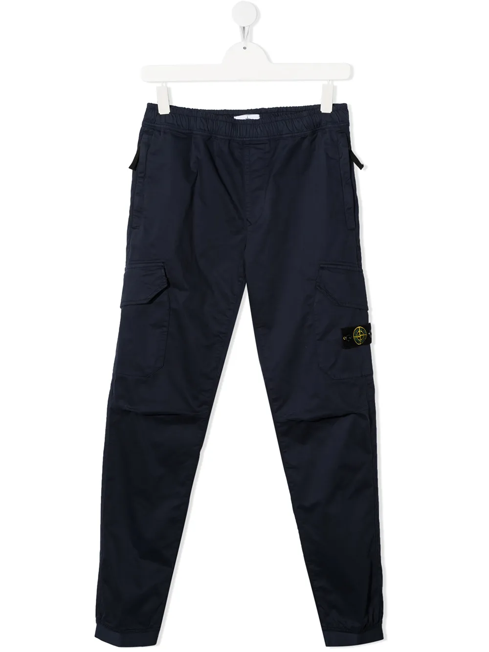 фото Stone island junior брюки карго с нашивкой-логотипом