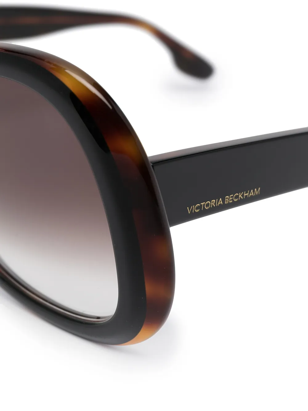 фото Victoria beckham eyewear солнцезащитные очки-авиаторы в массивной оправе