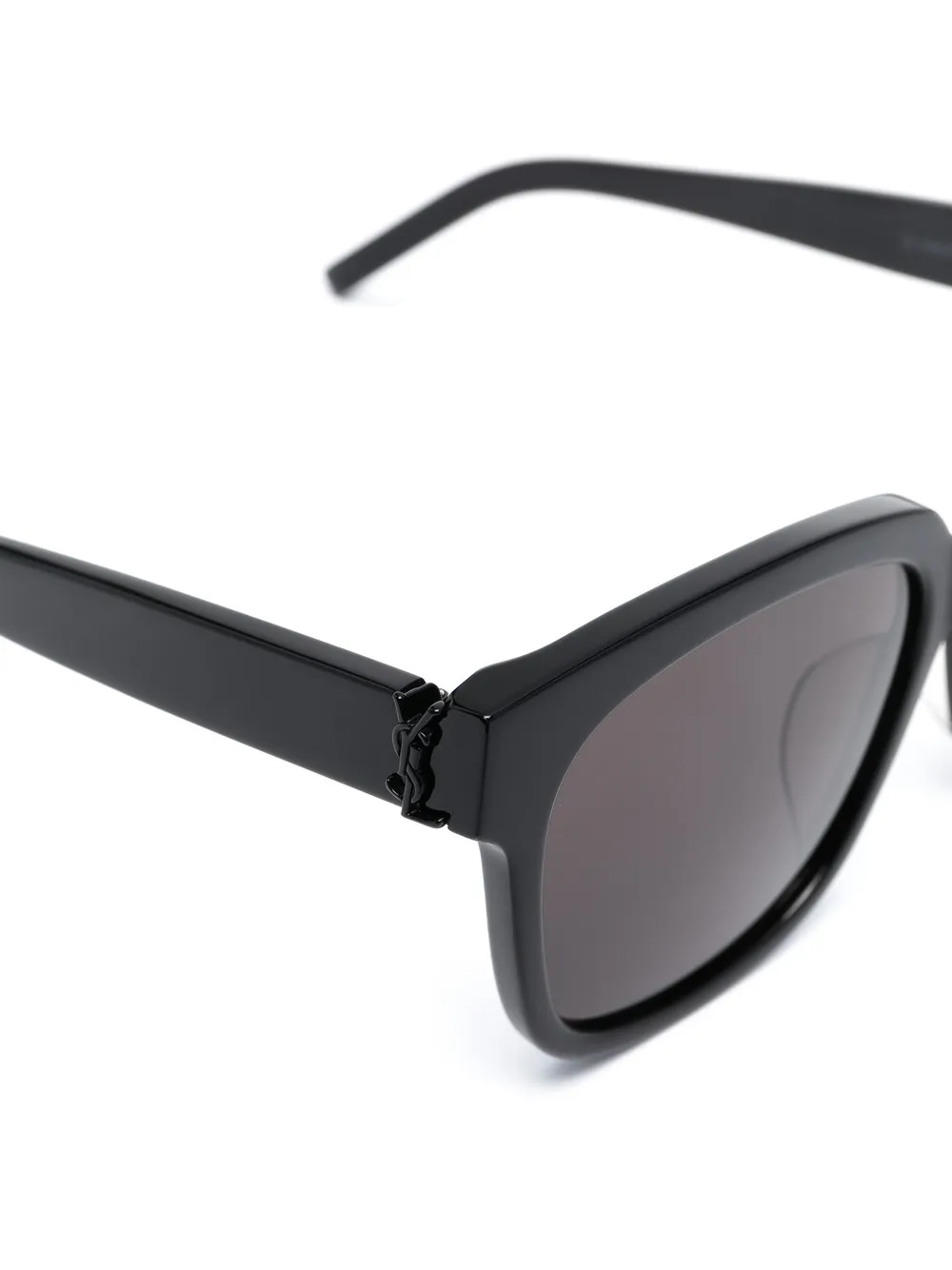фото Saint laurent eyewear солнцезащитные очки slm40 в квадратной оправе