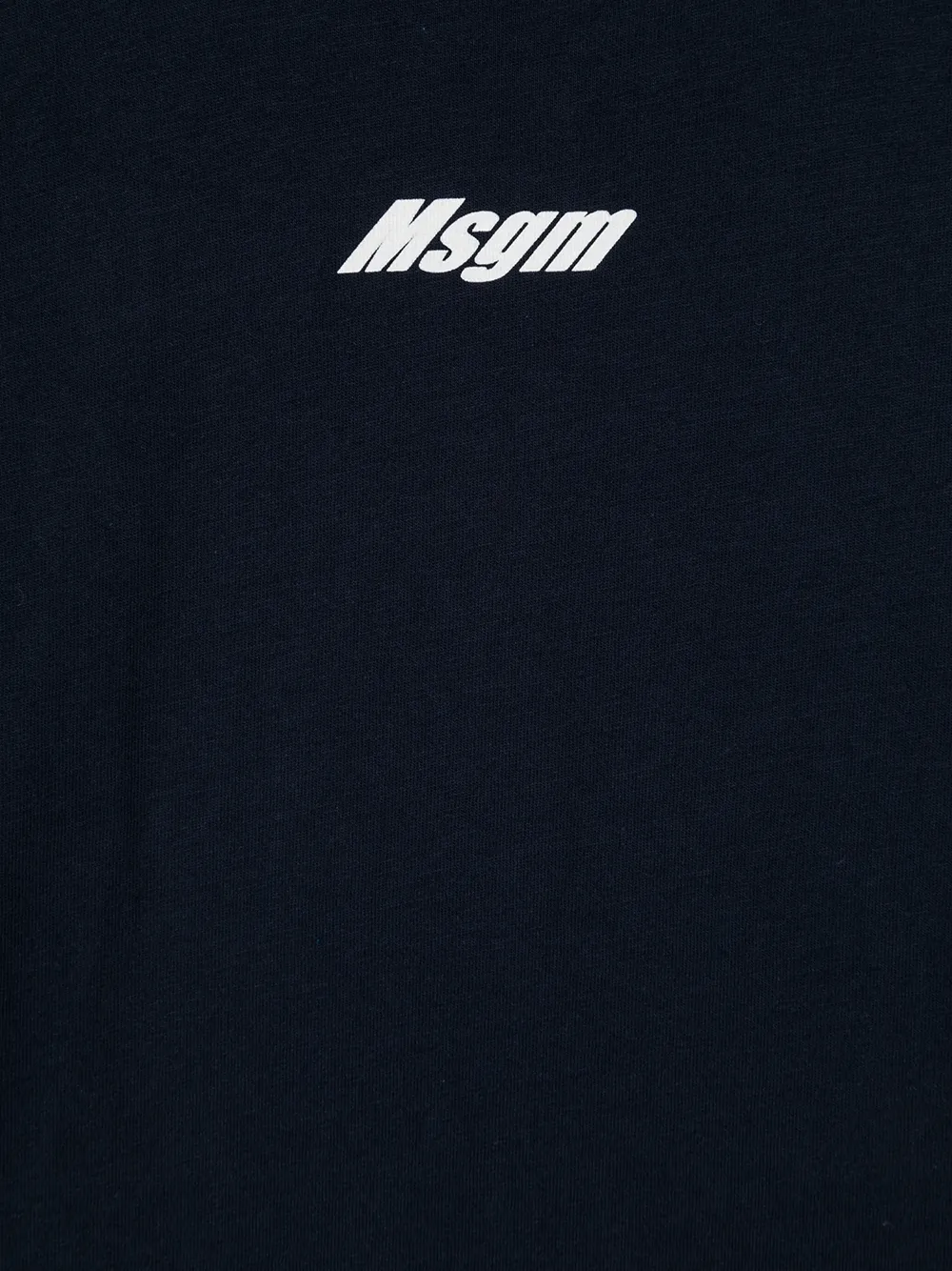 фото Msgm kids футболка с логотипом