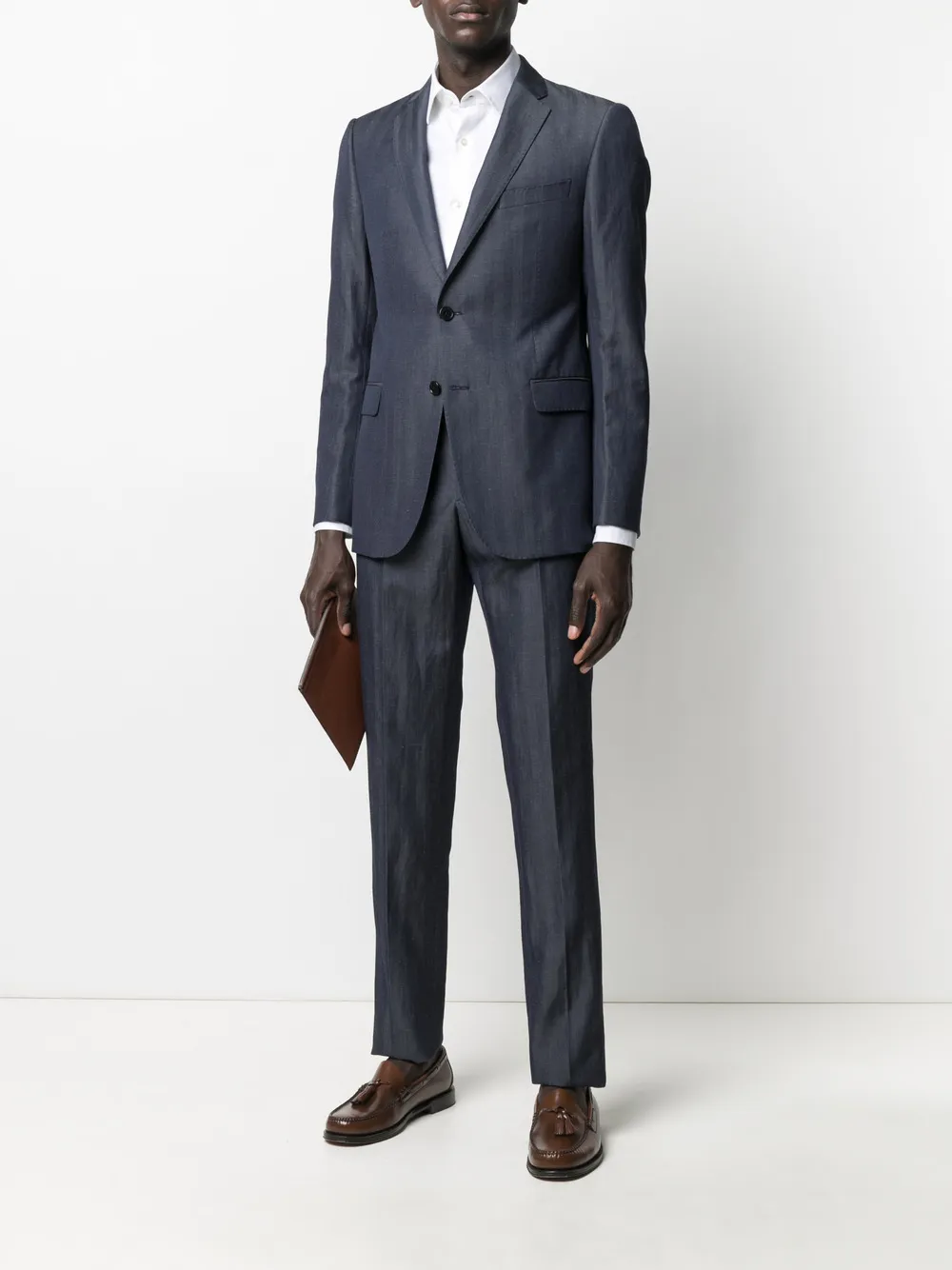 фото Emporio armani костюм строгого кроя