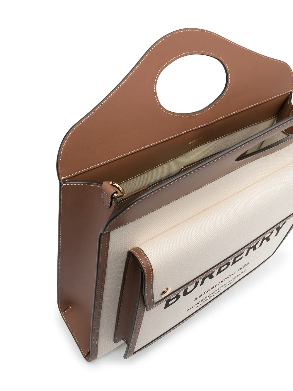 фото Burberry сумка-тоут из канваса