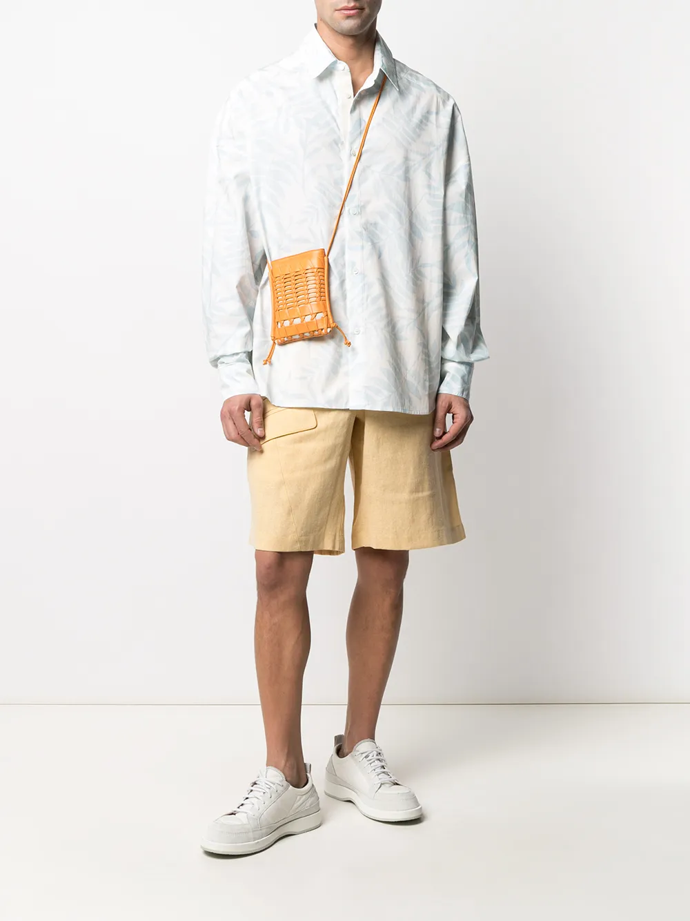 фото Jacquemus рубашка с принтом