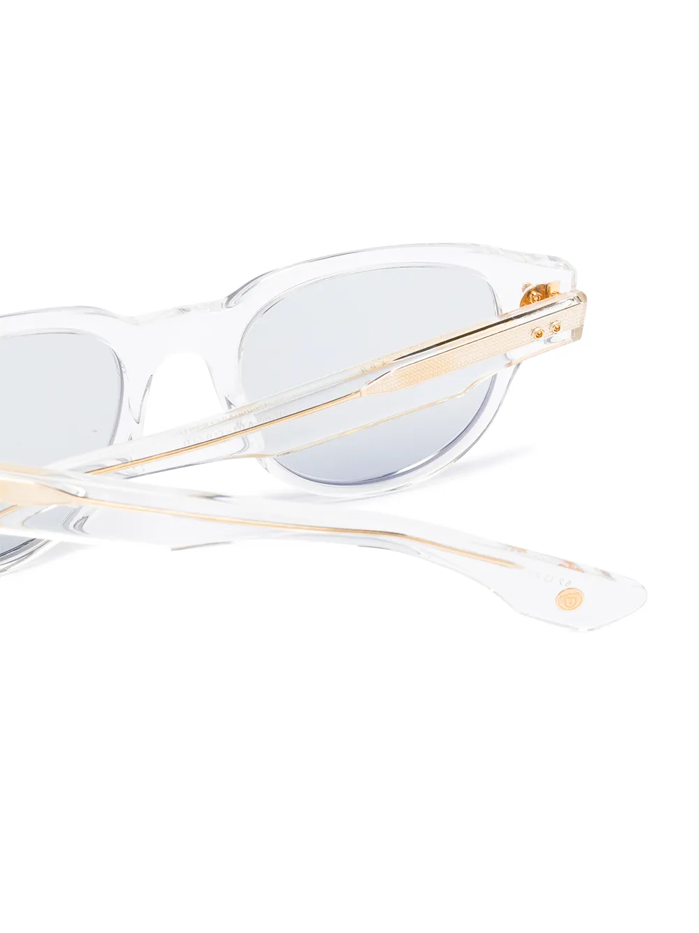 фото Dita eyewear солнцезащитные очки telehacker в круглой оправе