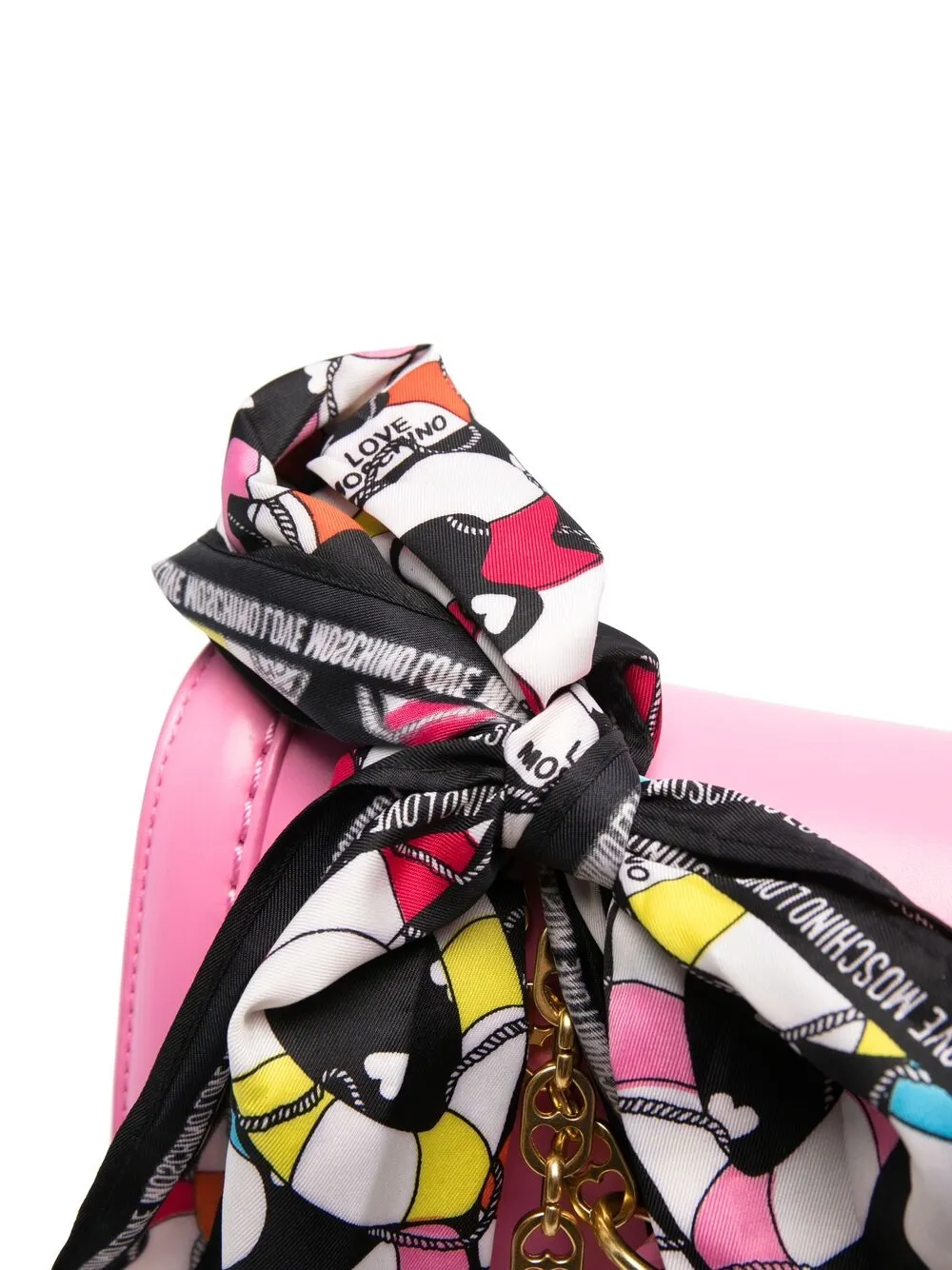 фото Love moschino сумка через плечо с бантом