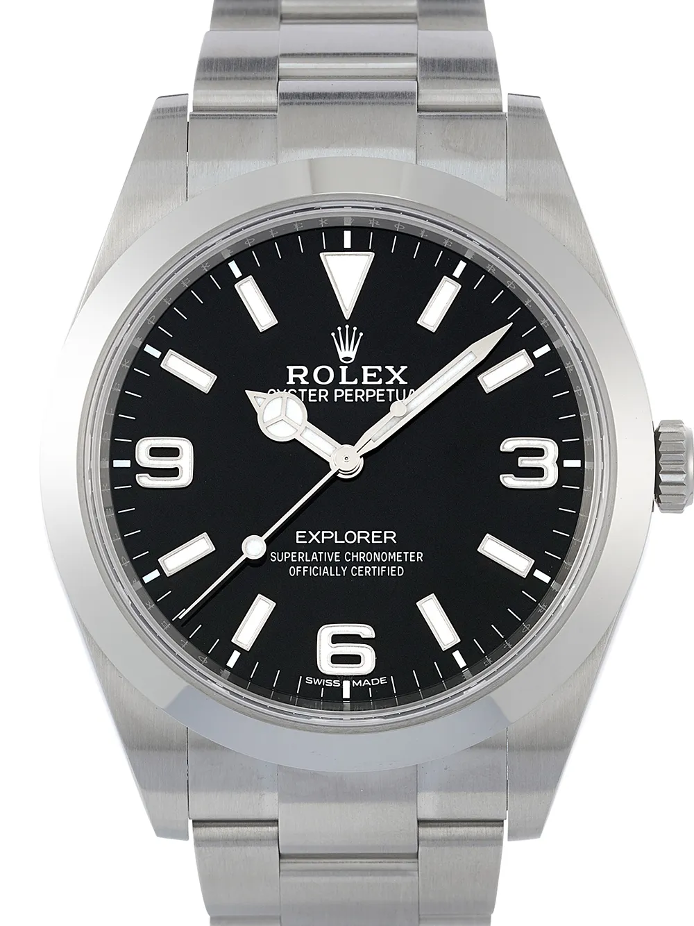 фото Rolex наручные часы explorer pre-owned 39 мм 2021-го года