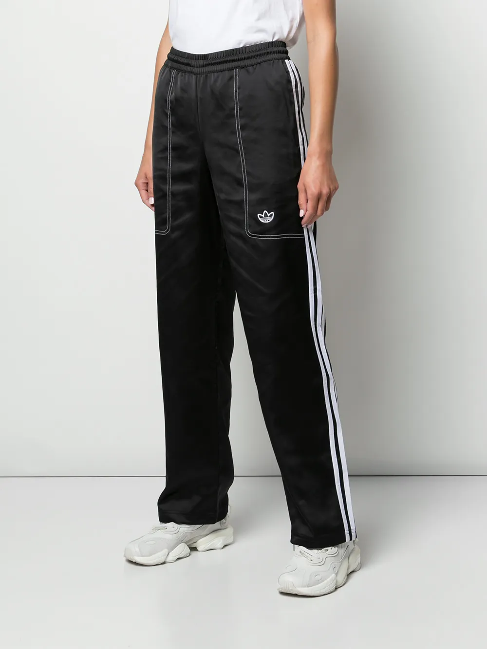 фото Adidas спортивные брюки с логотипом trefoil