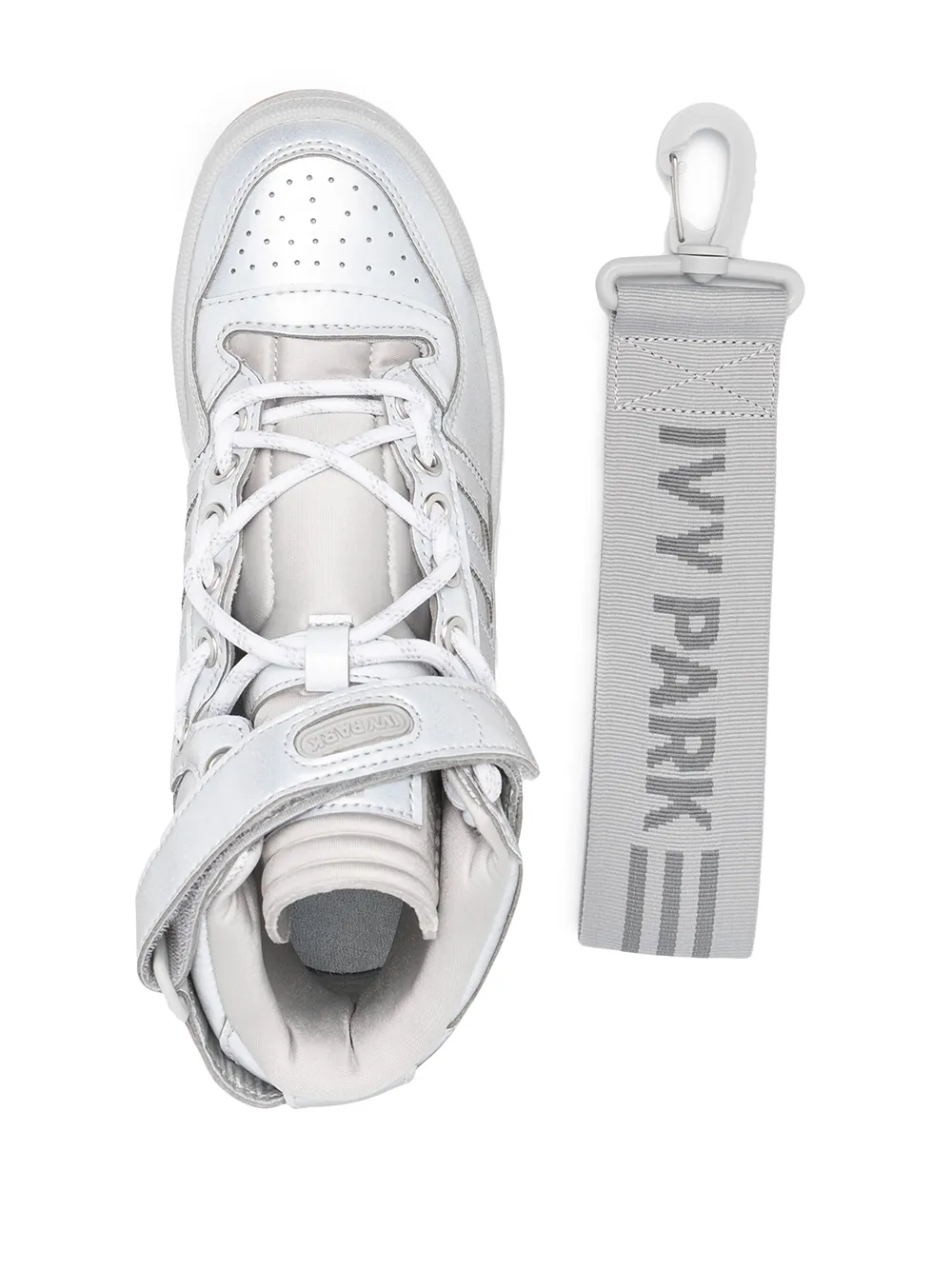 фото Adidas высокие кроссовки из коллаборации с ivy park