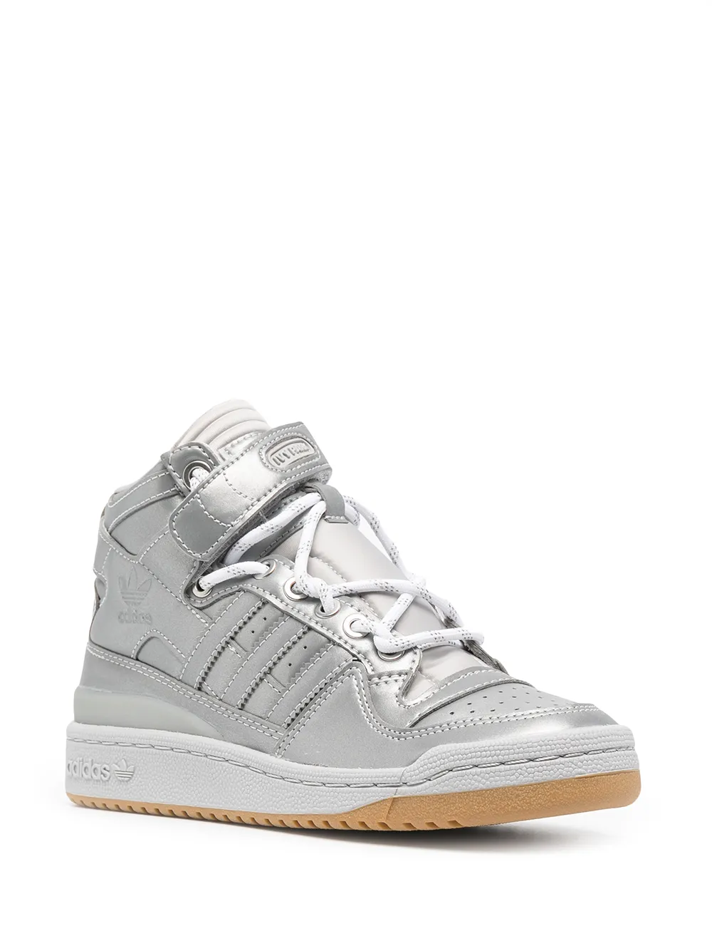 фото Adidas высокие кроссовки из коллаборации с ivy park