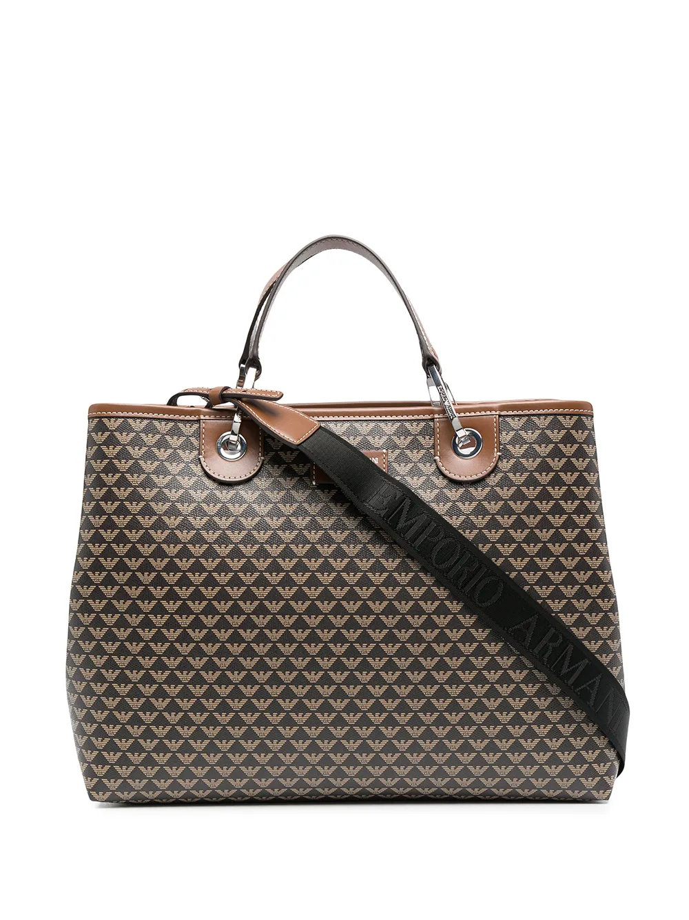 фото Emporio armani сумка-тоут с логотипом