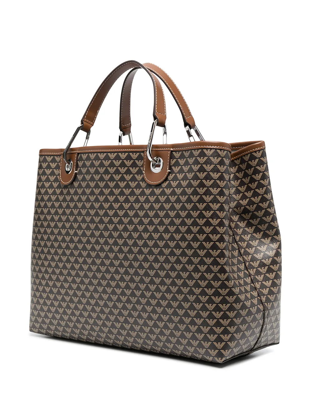 фото Emporio armani сумка-тоут с логотипом