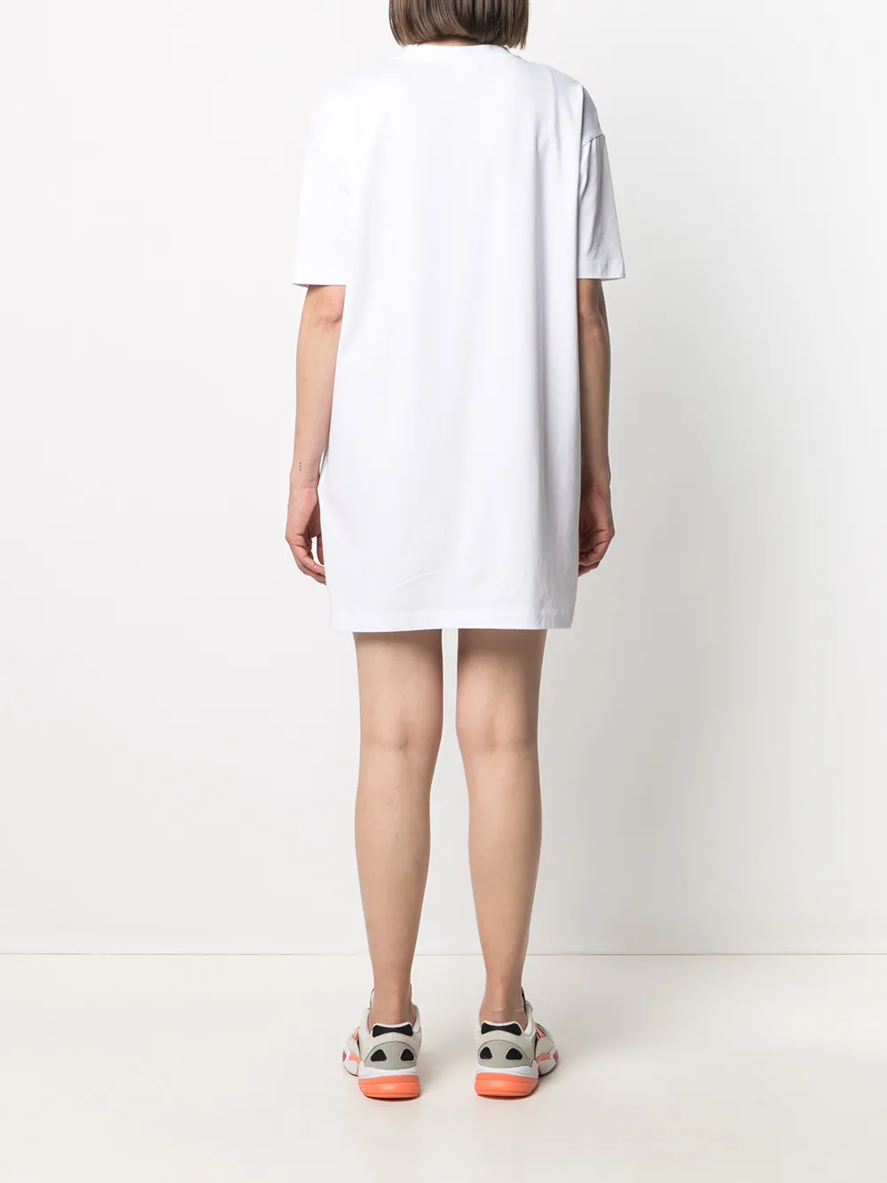 фото Love moschino платье-футболка с логотипом