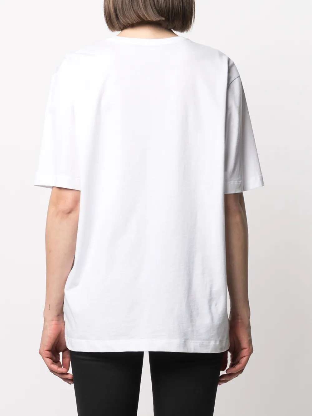 фото Love moschino футболка с принтом тай-дай