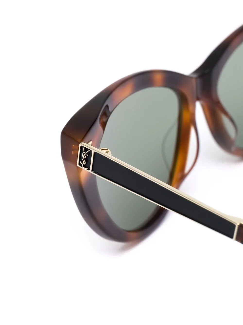 фото Saint laurent eyewear солнцезащитные очки в оправе 'кошачий глаз'