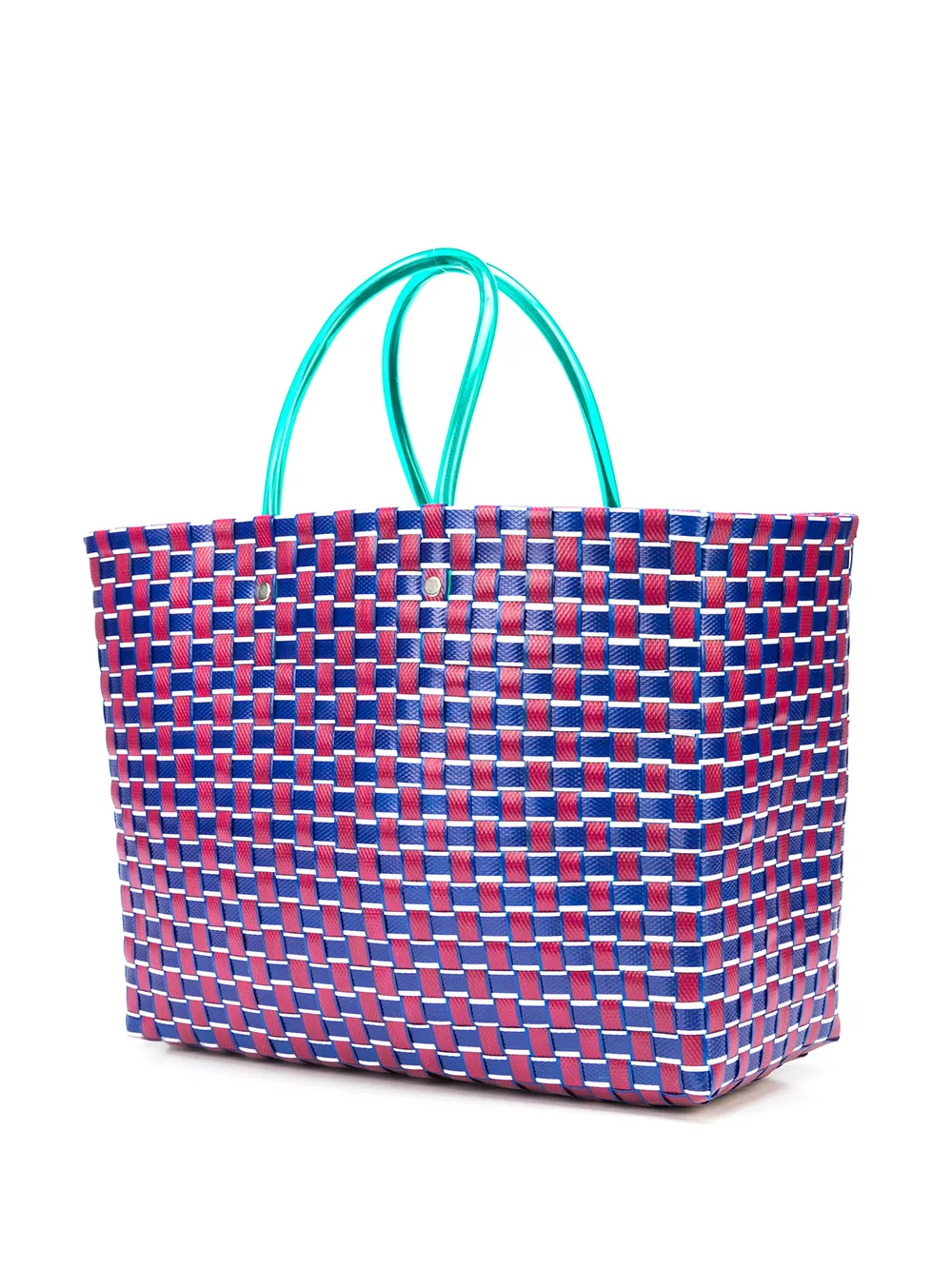 фото Marni market плетеная сумка-тоут