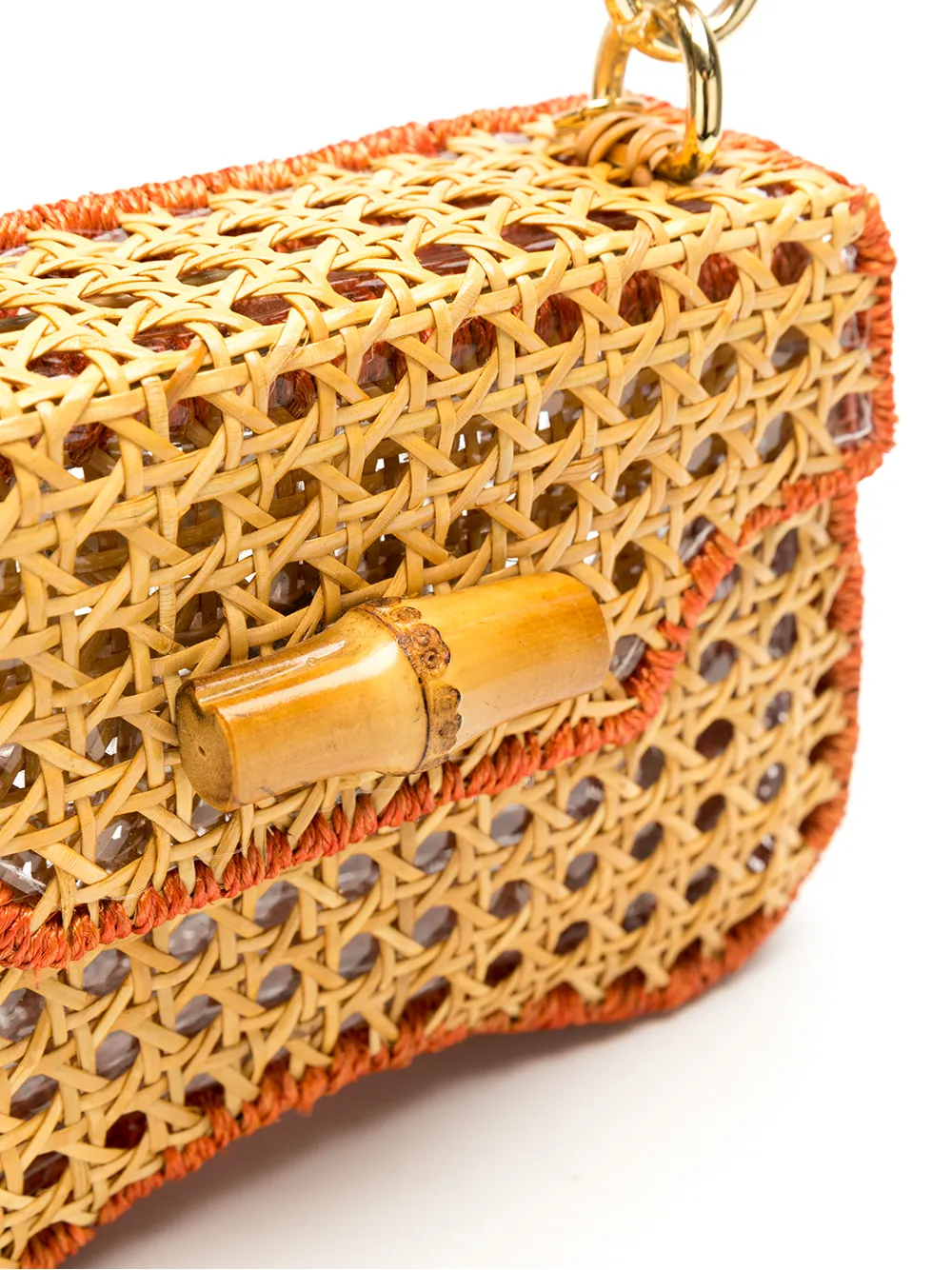 фото Serpui соломенная сумка jackie