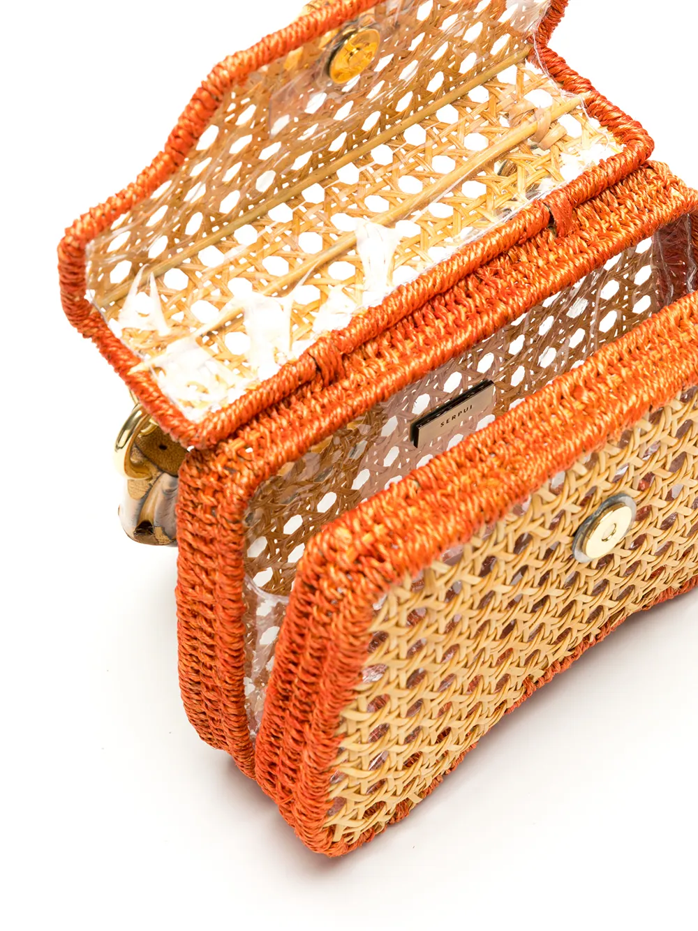 фото Serpui соломенная сумка jackie