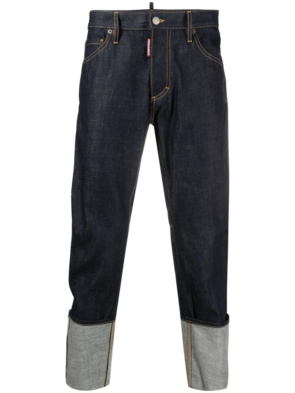 фото Dsquared2 джинсы с подворотами