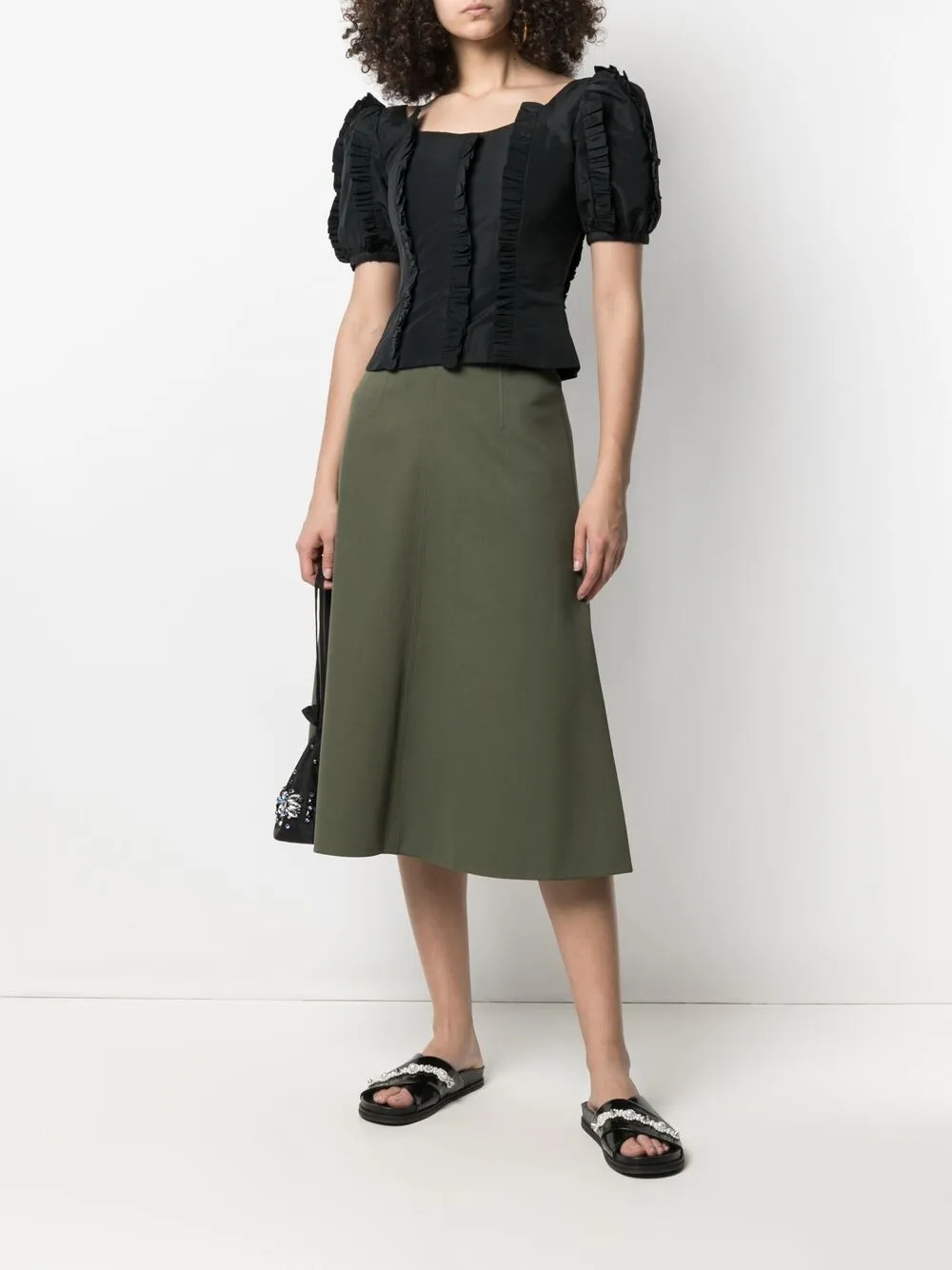 фото Red valentino юбка а-силуэта