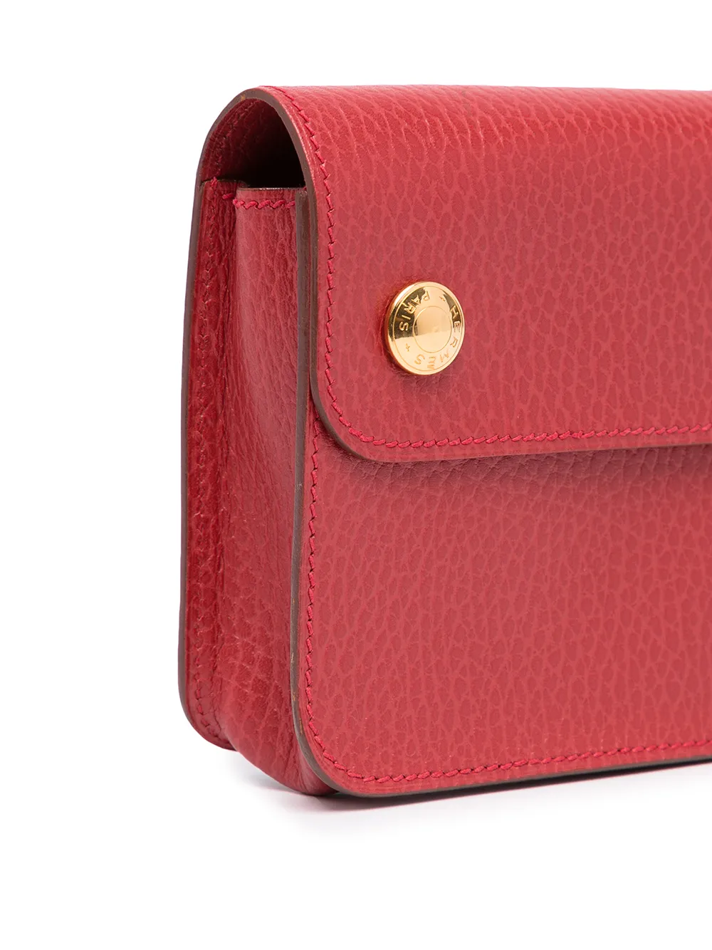 фото Hermès поясная сумка pochette green 2002-го года