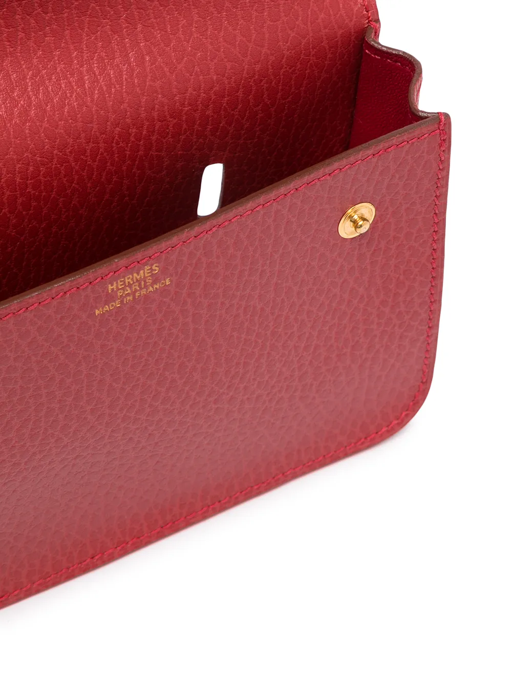 фото Hermès поясная сумка pochette green 2002-го года