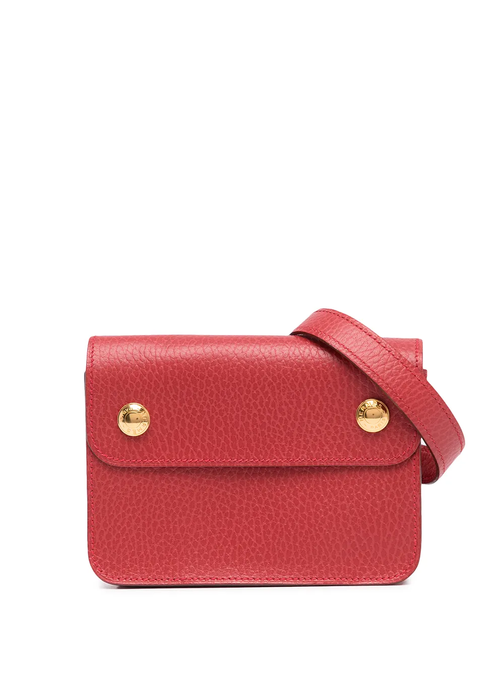 фото Hermès поясная сумка pochette green 2002-го года