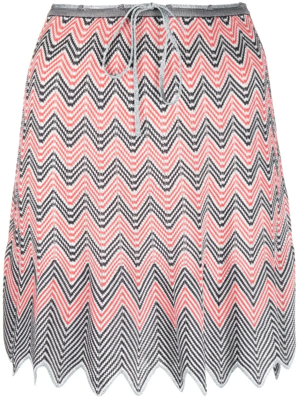фото M missoni юбка с кулиской и вышивкой