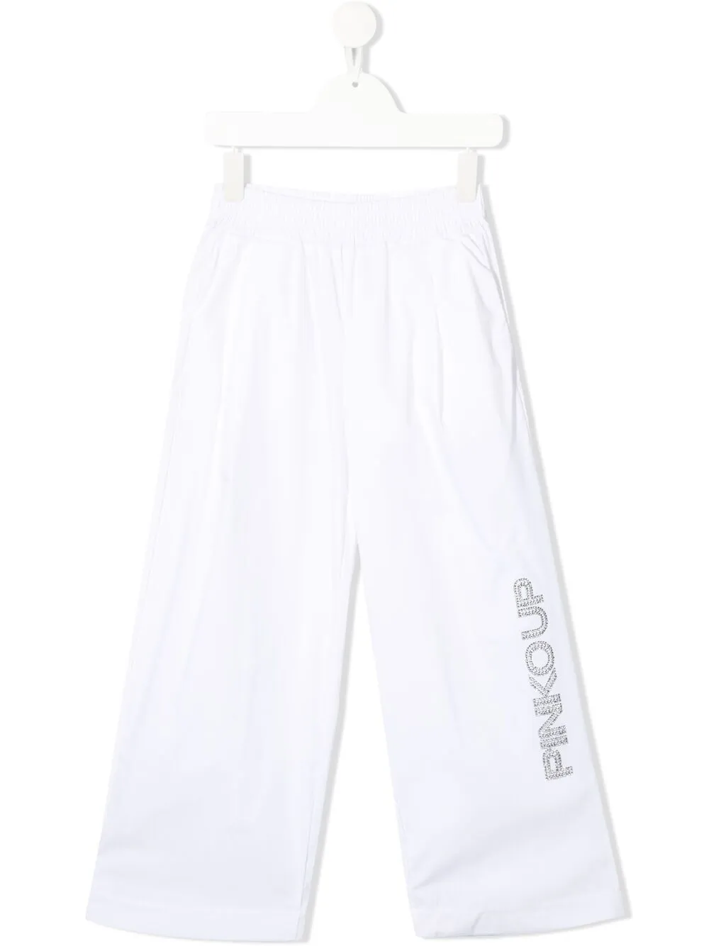 фото Pinko kids спортивные брюки с кристаллами