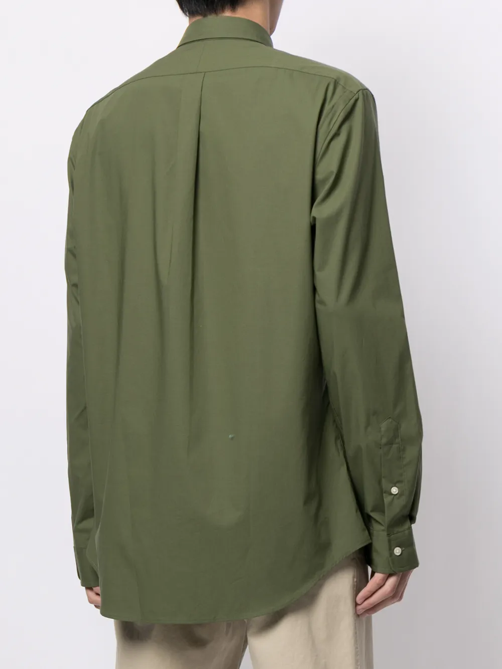 фото Polo ralph lauren рубашка с вышивкой pony