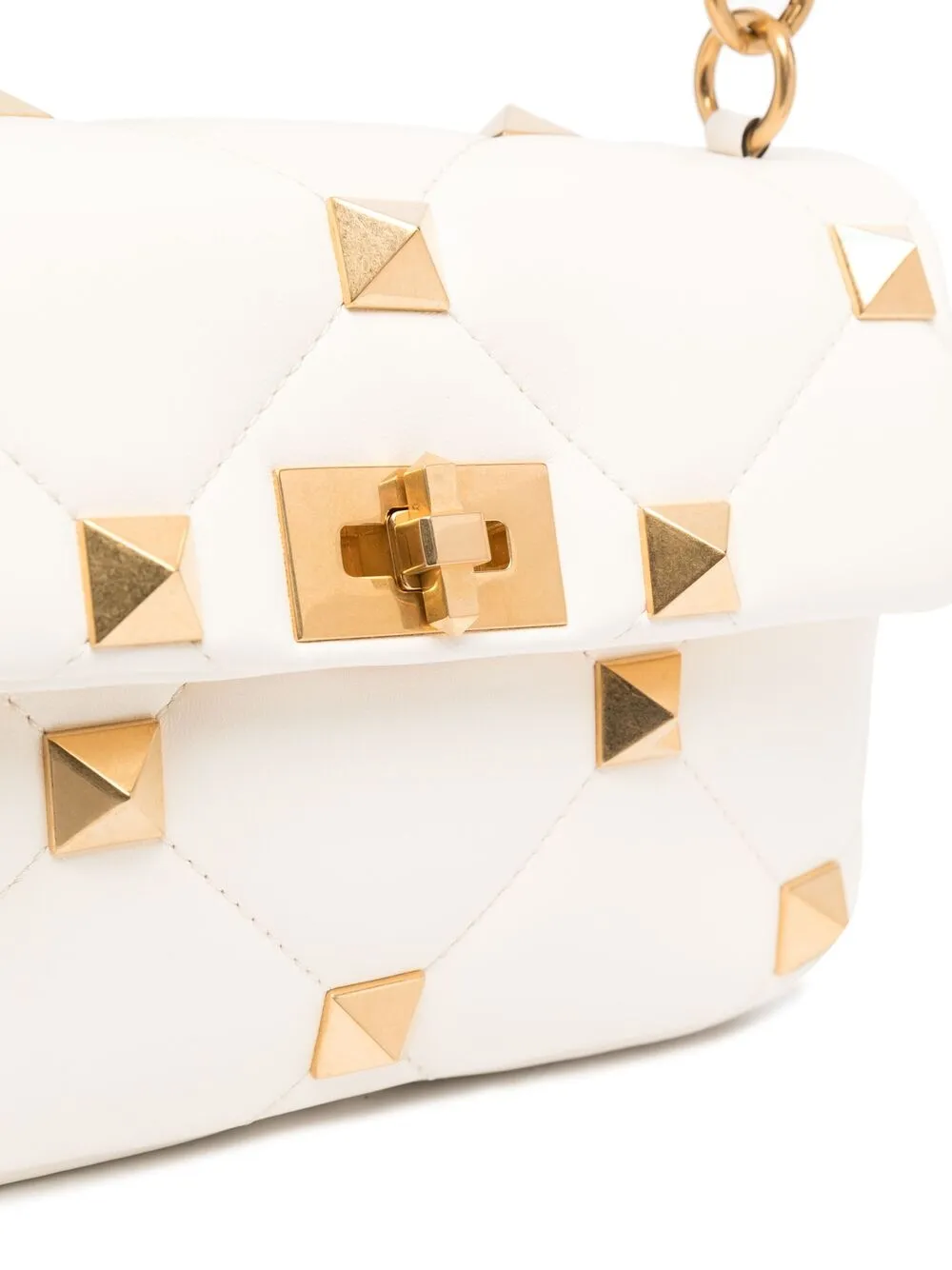 фото Valentino garavani сумка на плечо roman stud среднего размера