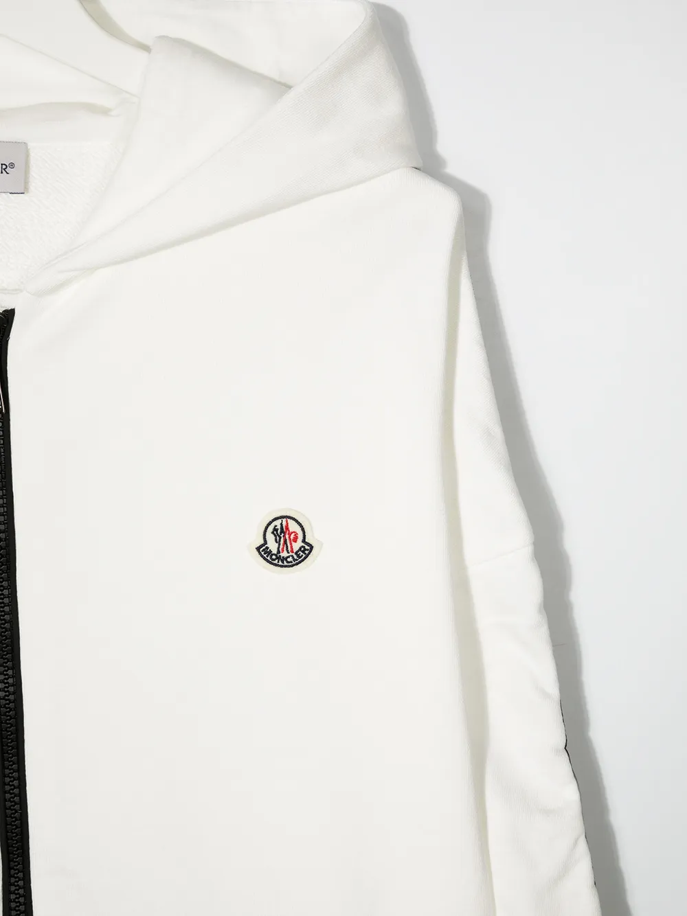фото Moncler enfant худи с нашивкой-логотипом