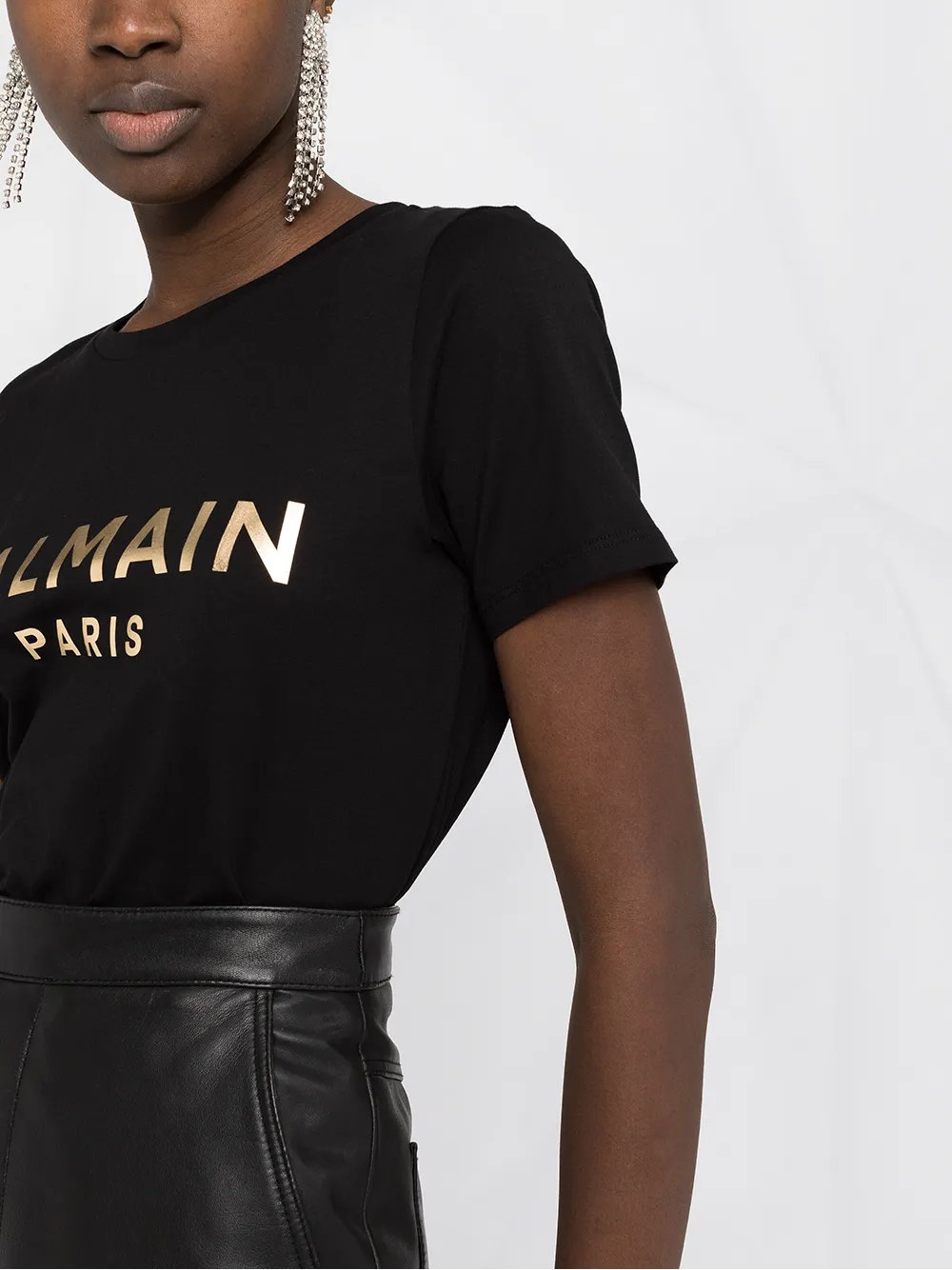 фото Balmain футболка с логотипом