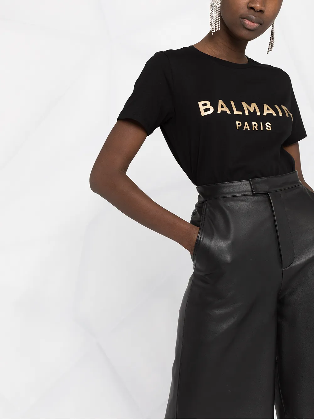 фото Balmain футболка с логотипом