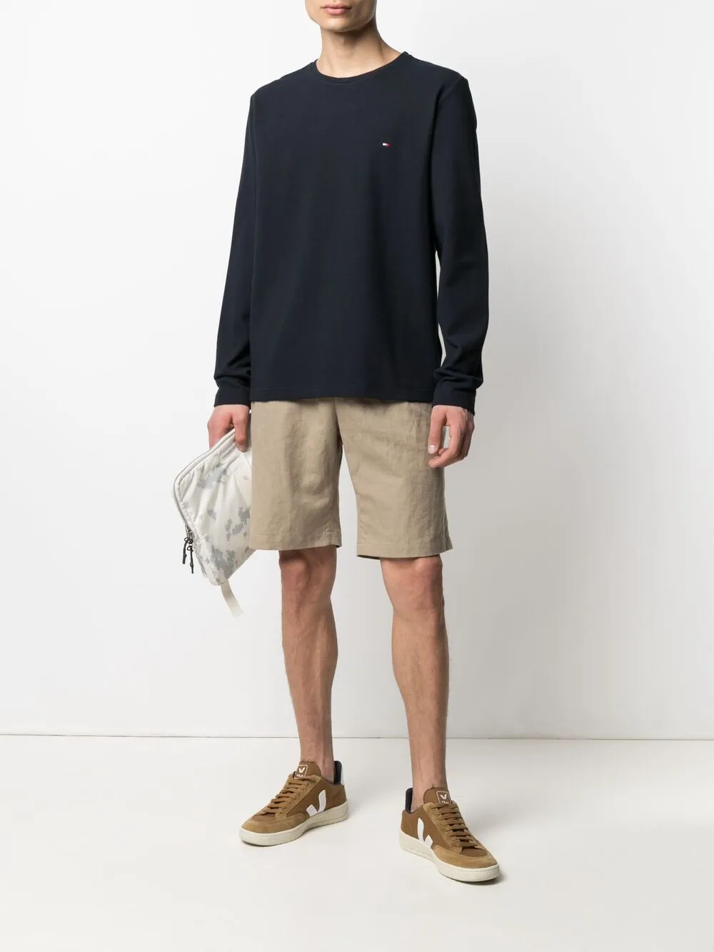 фото Tommy hilfiger топ с длинными рукавами