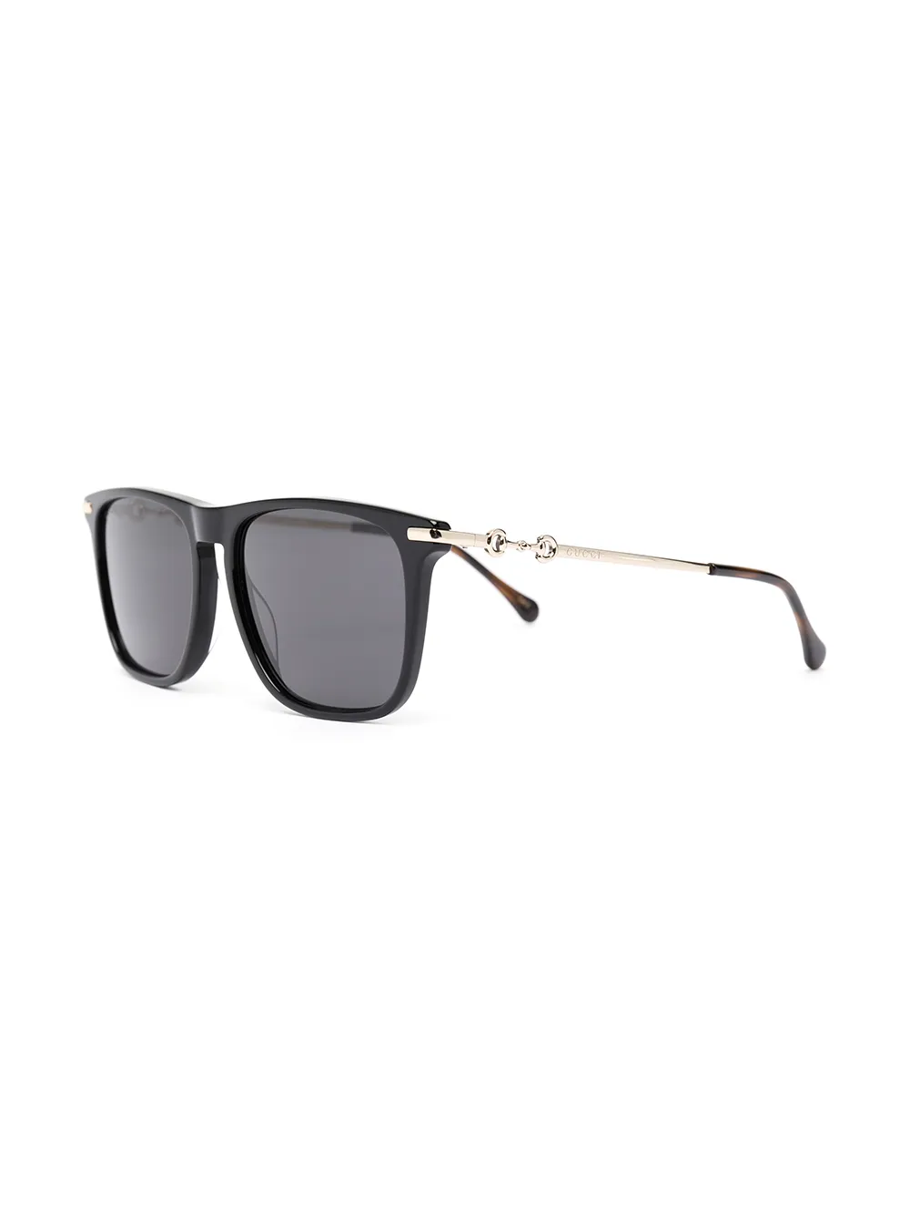фото Gucci eyewear солнцезащитные очки в d-образной оправе