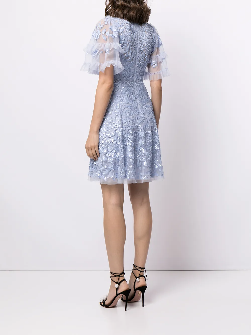 фото Needle & thread платье aurela с пайетками
