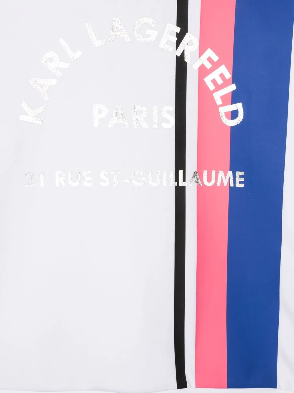фото Karl lagerfeld kids толстовка с контрастными полосками и логотипом