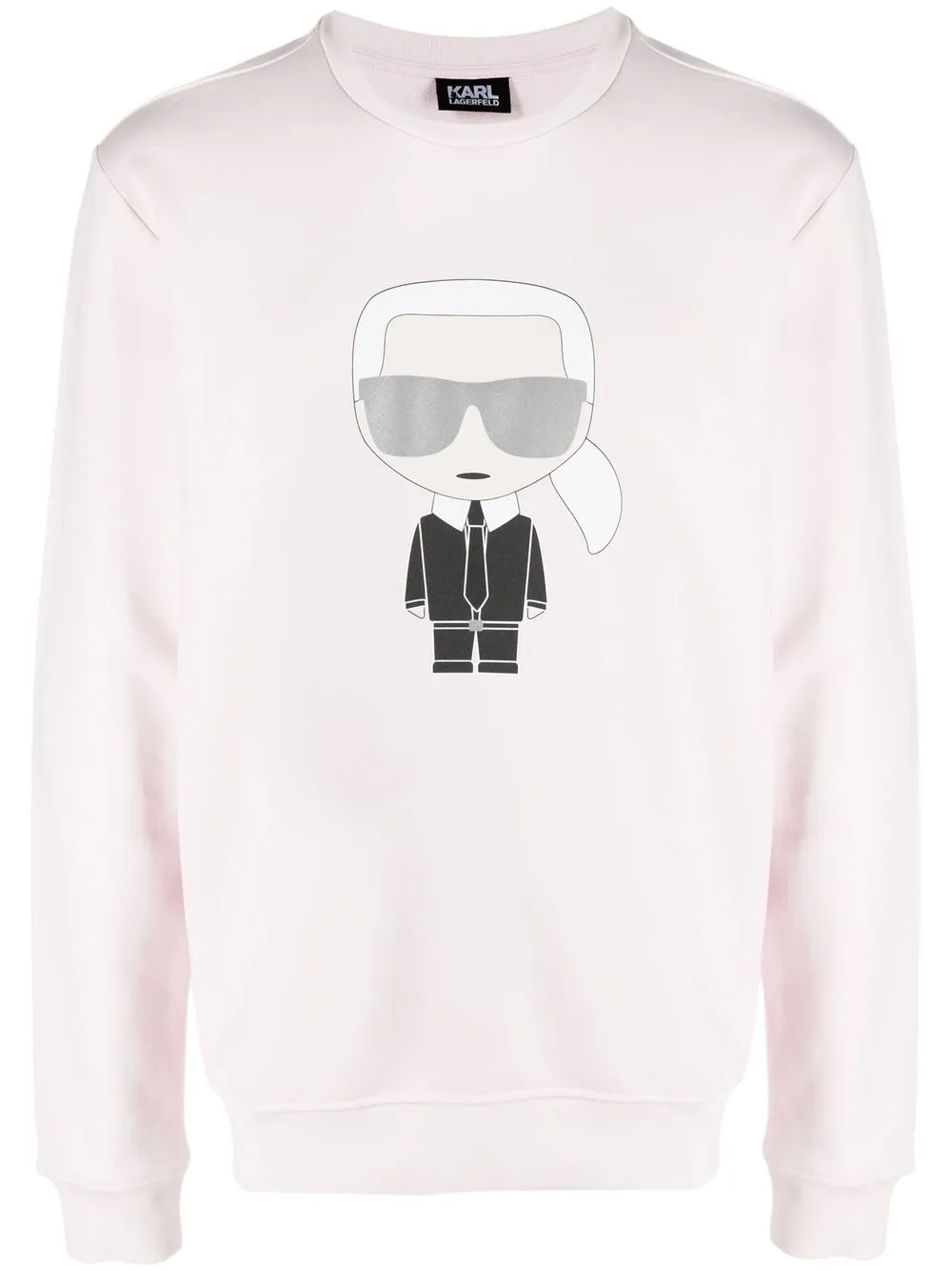 фото Karl lagerfeld толстовка ikonik с круглым вырезом