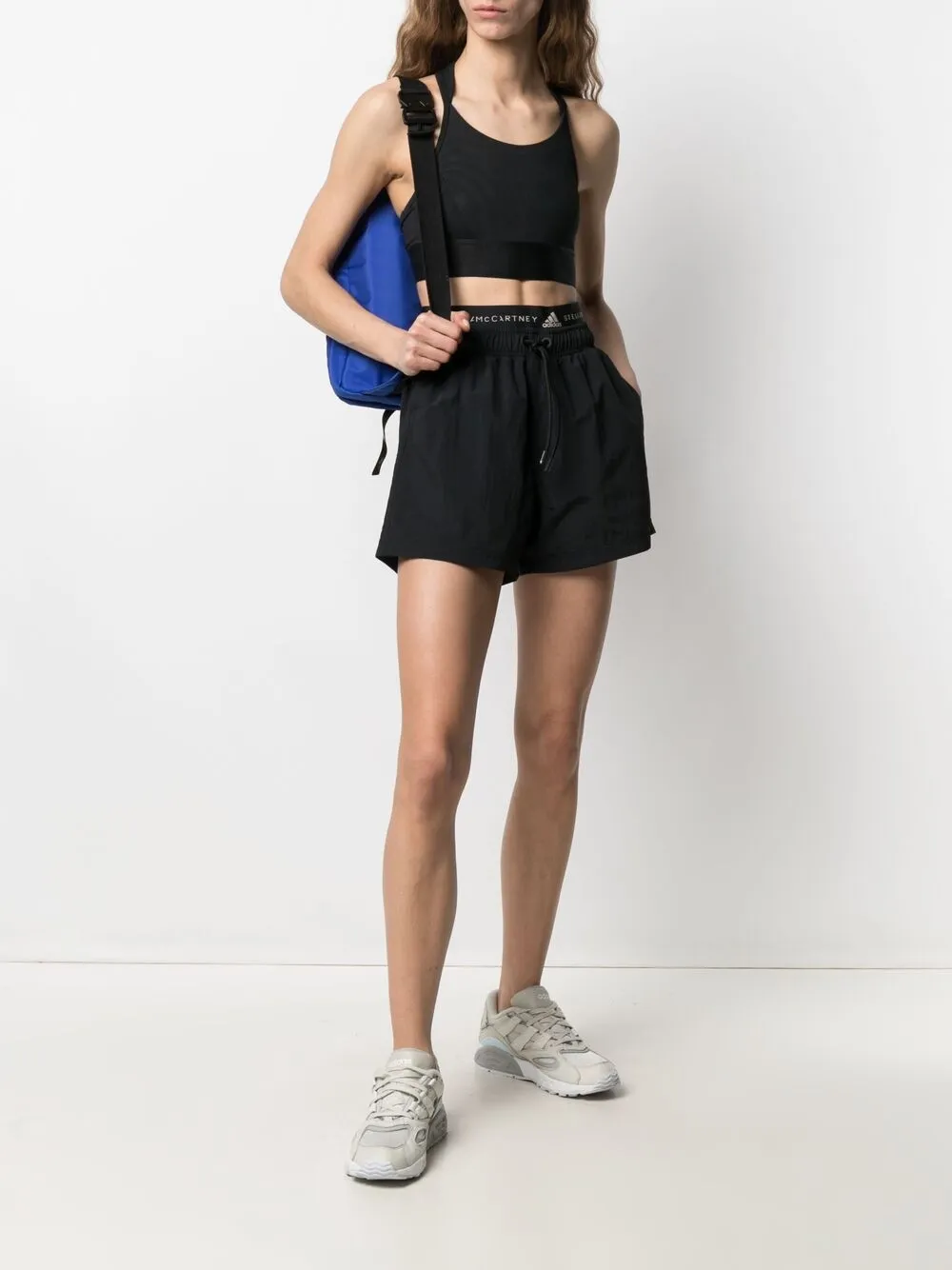 фото Adidas спортивные шорты из коллаборации со stella mccartney