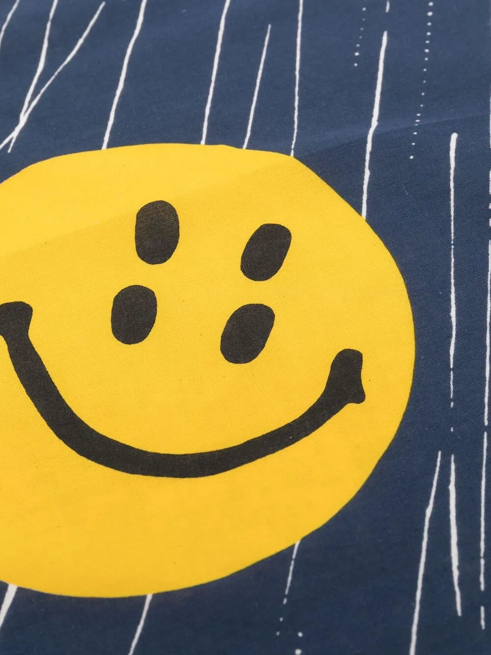 фото Kapital бандана fastcolor selvedge rain с принтом smile