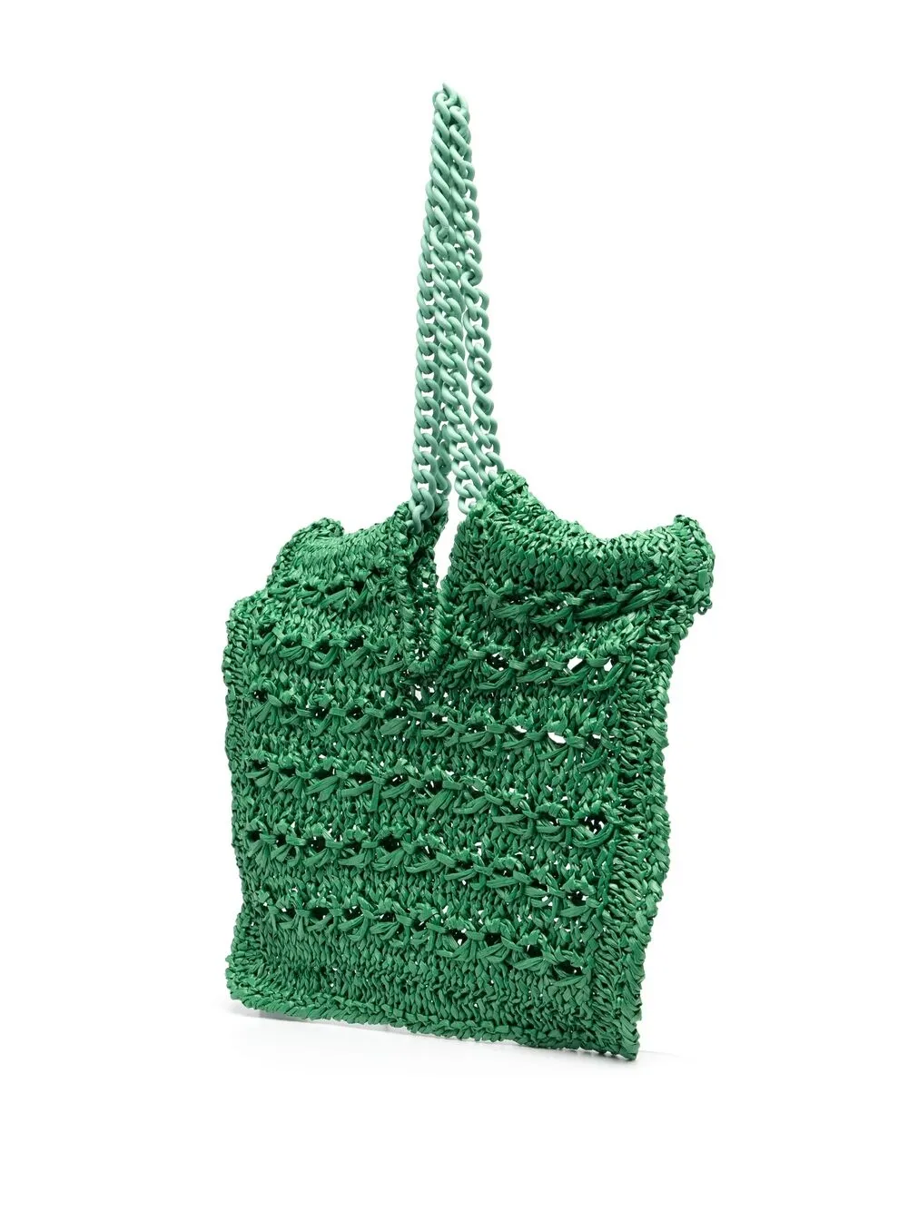 фото Maria la rosa сумка-тоут eucalyptus в технике кроше