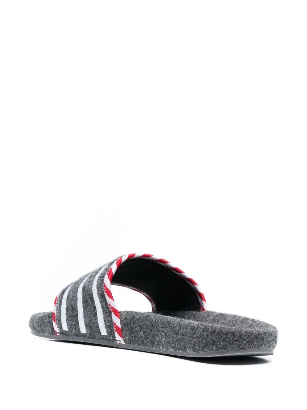 фото Adidas шлепанцы в полоску