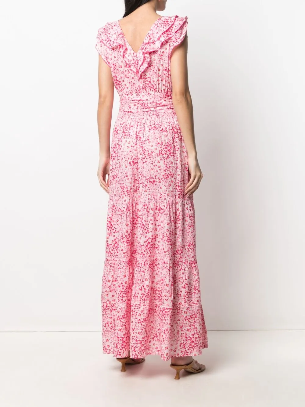 фото Poupette st barth платье макси с оборками