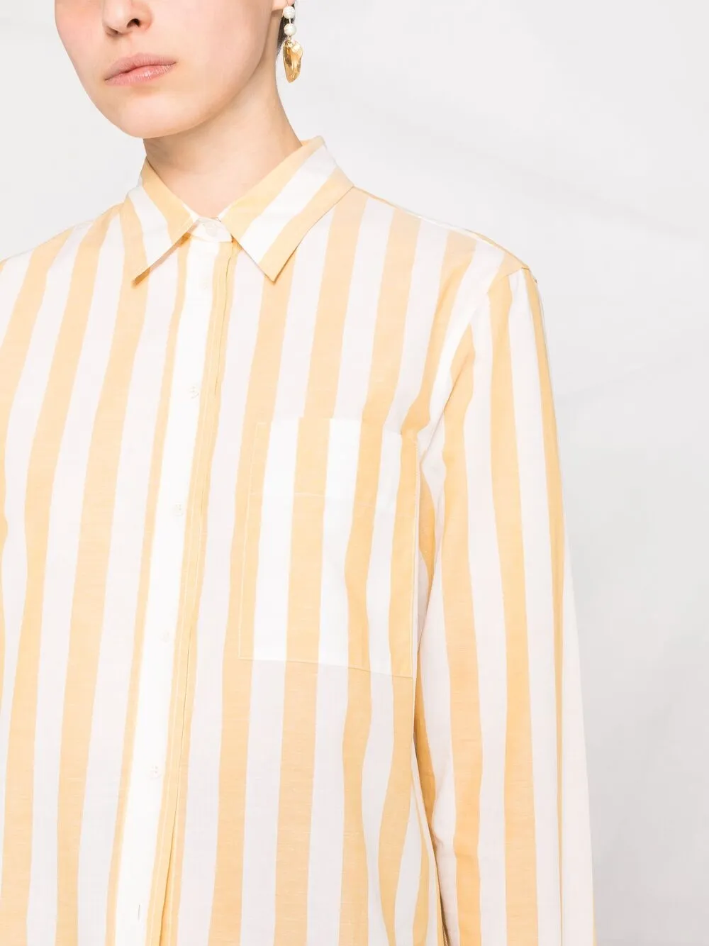 фото Glanshirt рубашка в полоску