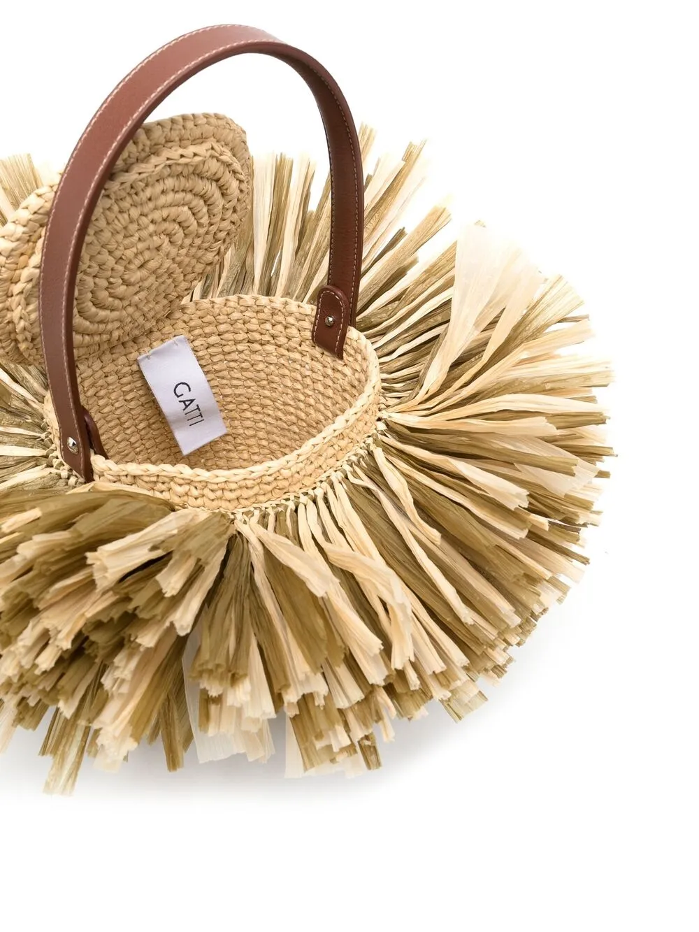 фото Gatti плетеная сумка-ведро