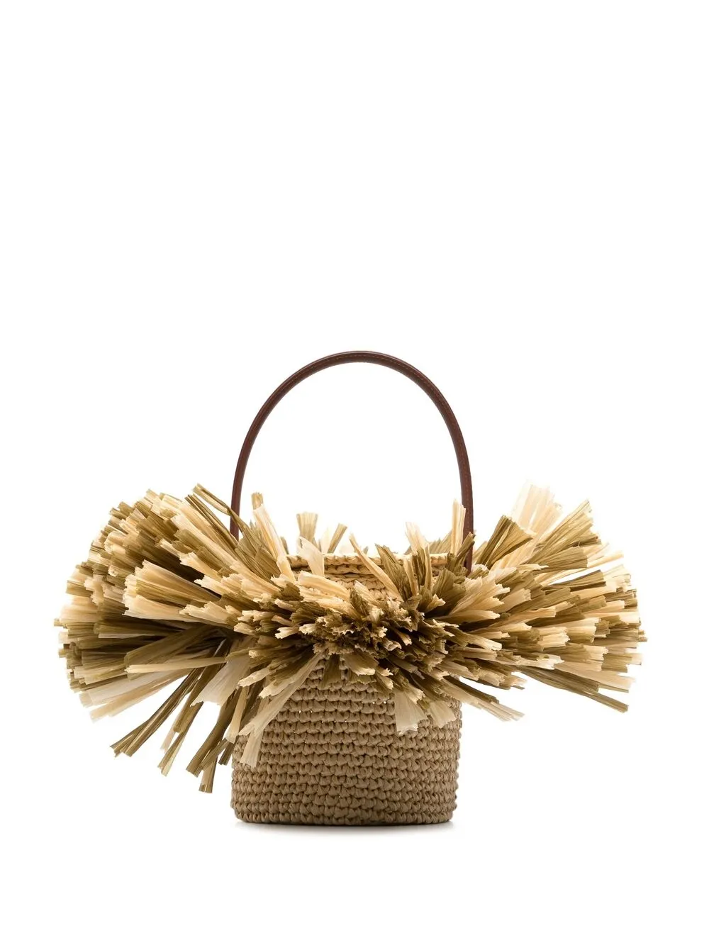 фото Gatti плетеная сумка-ведро